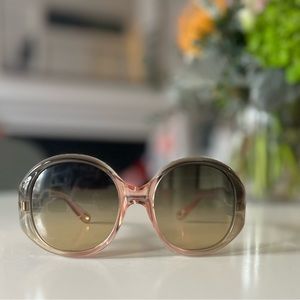 Chloe oversized sunglasses